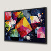 Colorful Geometric Shapes Canvas Print for Modern Decor