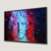 Colorful Glitch Art Apollo Belvedere Canvas Print
