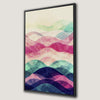 Colorful Pastel Waves Canvas Print for Art Lovers