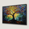 Colorful Tree of Life Yggdrasil Canvas Print