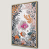 Coral Reef and Tropical Fish Canvas Print Framed Art