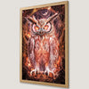 Cosmic Owl Art Poster - Mystical Wildlife Wall Decor