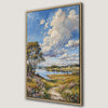 Countryside Pastoral Scene Canvas Print for Wall Art