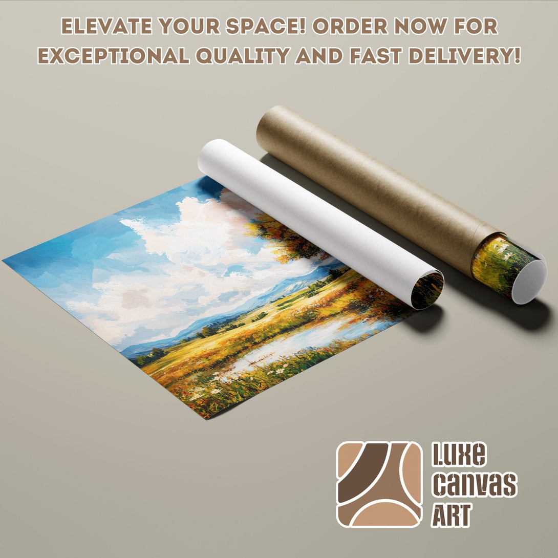 Landscape Poster Roll with vibrant colors, perfect for your home decor. Order now!