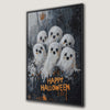 Cute Ghosts Canvas Print for a Haunted Halloween Decor