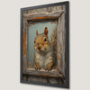 Cute Squirrel Art Poster - Whimsical Forest Animal Print for Decor
