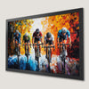 Cycling Race Art Poster - Dynamic Scene for Wall Decor