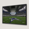Dallas AT&T Stadium Canvas Print American Football Art
