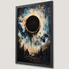 Dark Skies Eclipse Art Poster - Moody Gothic Decor