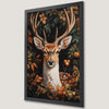 Deer Wildlife Art Poster in William Morris Style for Home Decor