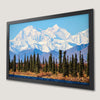 Denali Mountain Vista Art Poster - Alaskan Landscape Print