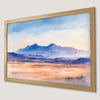 Desert Sunset Art Poster - Tranquil Landscape for Home Decor