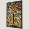 Vibrant Tree of Life Art Poster with Birds for Home Decor
