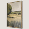 Tranquil Countryside Canvas Print Rustic Wall Art