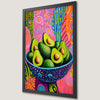 Abstract Avocado Art Poster for Kitchen & Living Room