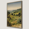 Serene Countryside Landscape Canvas Print for Rustic Decor