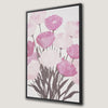 Pink Flower Bouquet Botanical Canvas Print for Bedroom