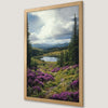 Mountain Vista Art Poster - Rustic Countryside Decor