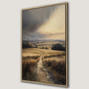 Tranquil Country Landscape Canvas Print - Rustic Wall Art
