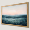 Wildflower Meadow Art Poster - Minimalist Landscape Print for Home