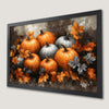 Autumn Pumpkins Art Poster - Rustic Fall Decor for Your Home