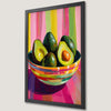 Avocado Art Poster for Kitchen - Vibrant Wall Decor