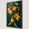 Citrus Branch Art Poster: Vibrant Kitchen Wall Decor