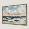 Serene Ocean Waves Canvas Print - Minimalist Wall Art