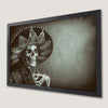 Mexican Bandit Skeleton Art Poster - Day of the Dead Decor