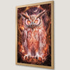 Cosmic Owl Art Poster - Mystical Wildlife Wall Decor