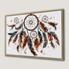 Dreamcatcher Art Ethereal Framed Canvas Print