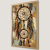 Dreamcatcher Art Poster - Bohemian Feather Print for Home Decor