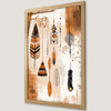 Dreamcatcher Art Poster with Feathers | Bohemian Wall Decor