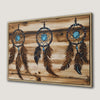 Dreamcatcher Ethnic Art Canvas Print in Earthy Tones