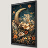 Dreamy Crescent Moon Art Poster - Fantasy Wall Decor