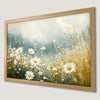 Dreamy Daisy Floral Landscape Art Poster for Bedroom Decor