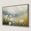 Dreamy Daisy Floral Landscape Canvas Print for Bedrooms