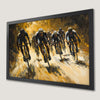 Dynamic Cycling Race Art Poster for Sports Enthusiasts