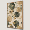 Earth Tones Abstract Canvas Print Boho Chic Wall Decor