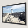 Edgartown Lighthouse Art Poster | Coastal Wall Decor