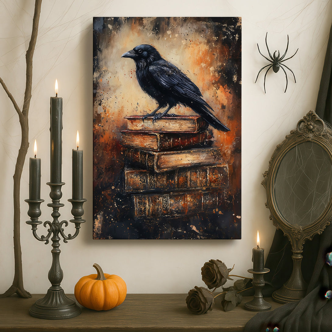 Framed Wall Art: Dramatic portrait of hands adorned with jewelry, rich gold and emerald tones, displayed in a luxurious interior with dark wood and brick.