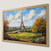 Eiffel Tower in Paris Art Poster - Scenic Wall Decor