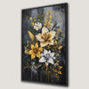 Elegant Blossoms Canvas Print Framed Floral Wall Art
