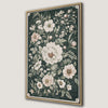 Elegant Botanical Art Canvas Print by William Morris