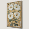 Elegant Botanical Floral Canvas Print with Vintage Charm