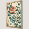 Elegant Botanical Flowers Art Poster Inspired by William Morris