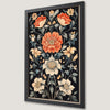 Elegant Floral Art Poster Inspired by William Morris