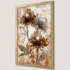 Elegant Floral Art Poster - Rustic Blossoms for Your Walls
