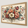 Elegant Floral Art Poster - Vintage Blossom Decor for Your Home