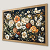 Elegant Floral Bloom Art Poster - Rustic Home Decor